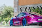 Porsche Cayman on Vossen Wheels (LC-108T) 2017 года